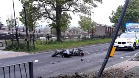 Un român din Anglia l-a ucis cu mașina pe hoțul care i-a furat motocicleta din fața casei - VIDEO