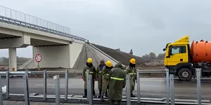 Video – Autostrada A0 Nord, tot mai aproape de deschiderea circulației. Lucrări la parapetele de protecție pe Lotul 3 Afumați – Pantelimon