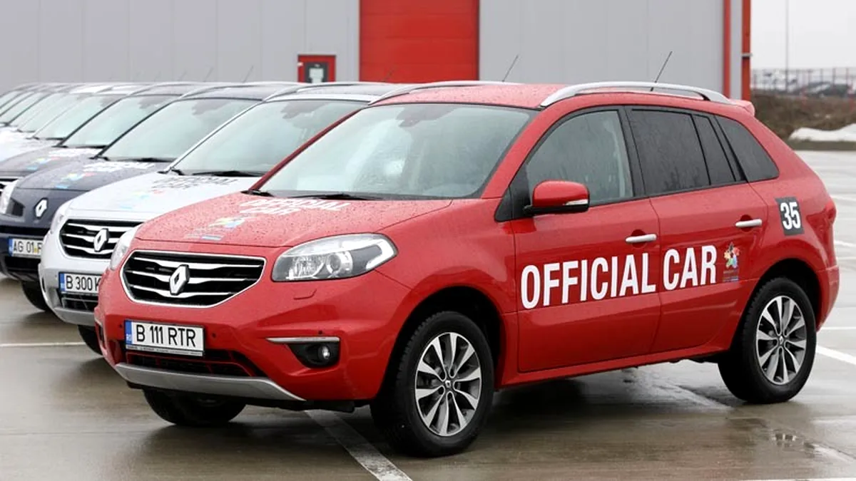 Renault, partener oficial al Festivalului Olimpic al Tineretului European 2013