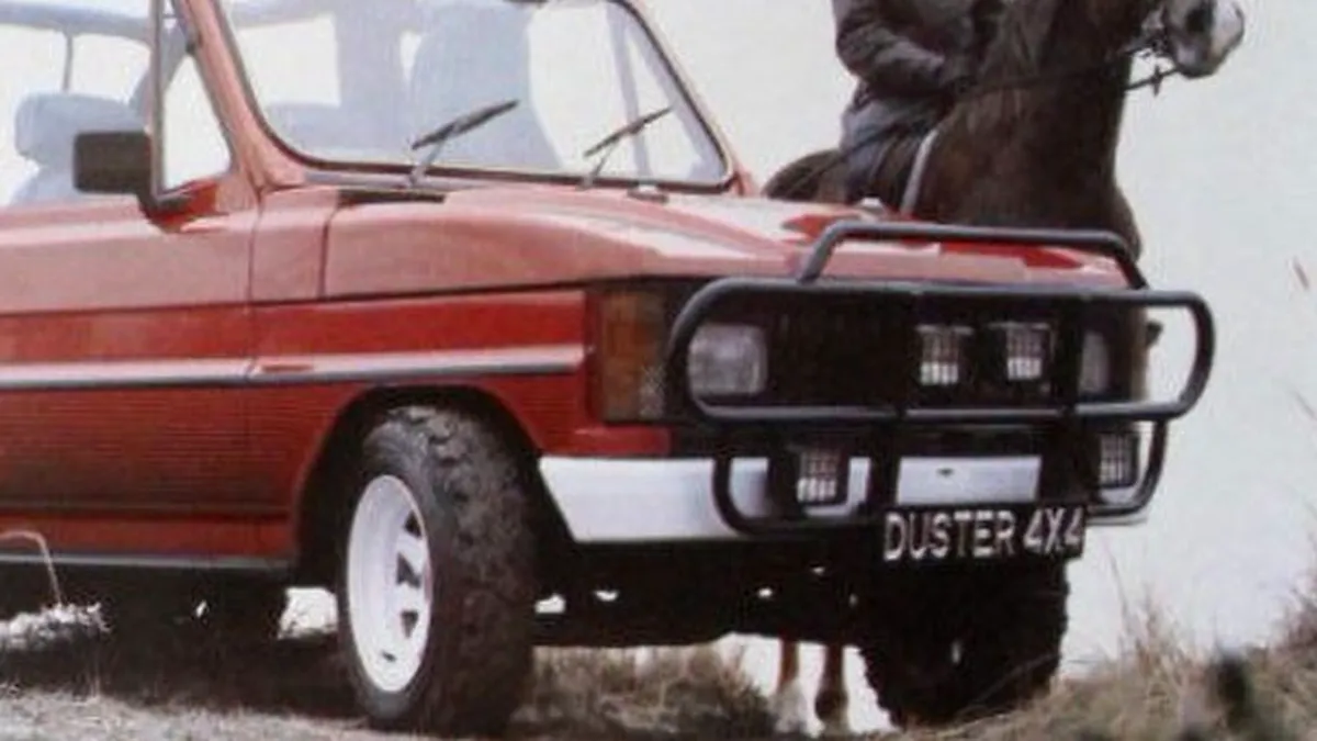 Cum arăta Dacia DUSTER înainte de 1989, şi motivele pentru care a fost scoasă pe bară [FOTO] 