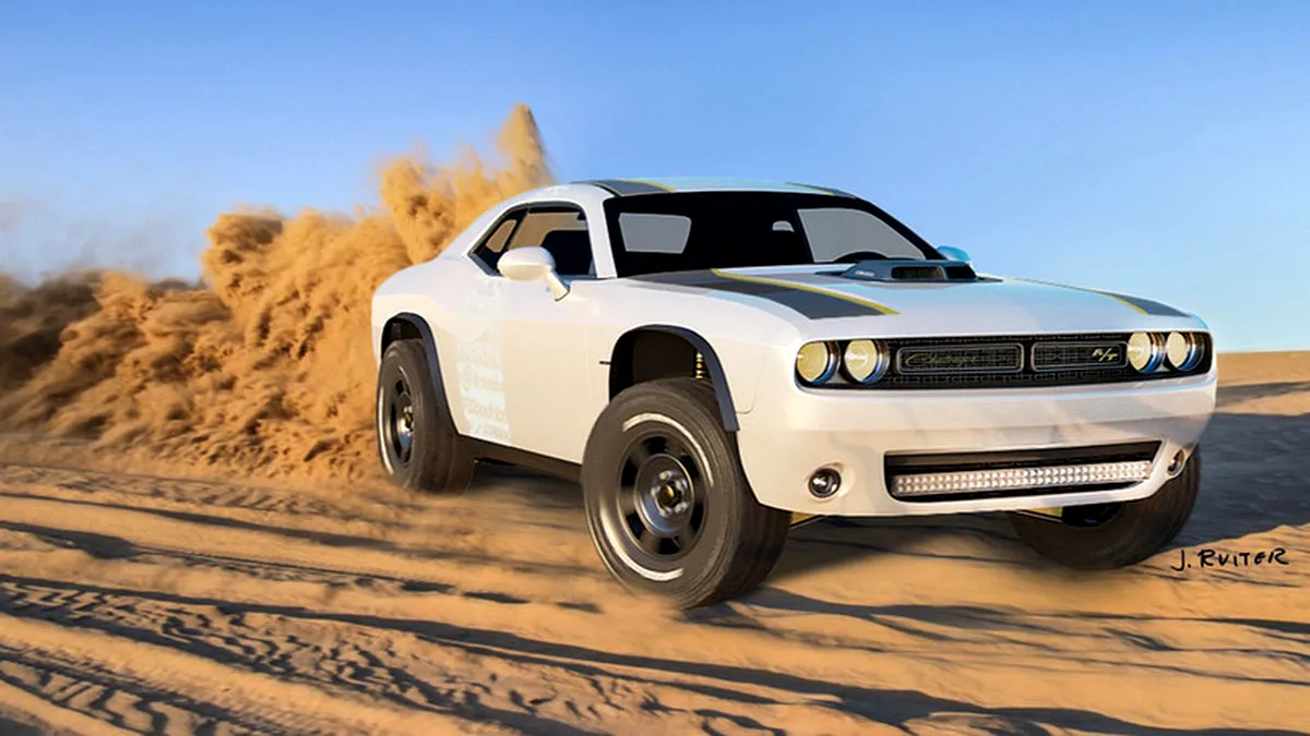 Dodge Challenger Untamed Concept e coupé-ul care poate să meargă oriunde