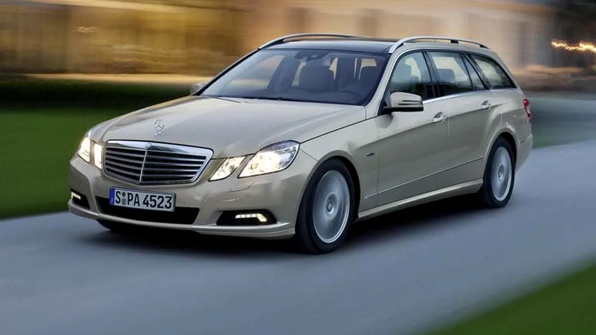 Mercedes E Class Break - primele info oficiale