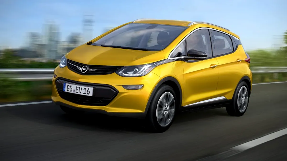 Opel va lansa maşina electrică Ampera-e