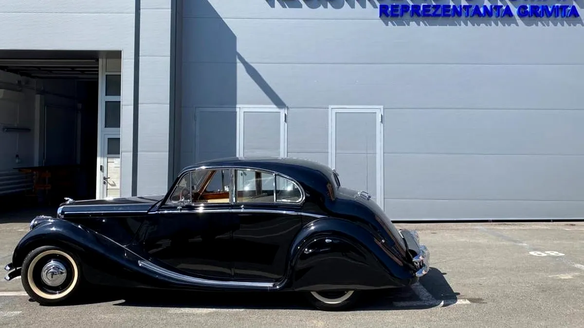 Așa arăta luxul în anii ’50, în viziunea britanicilor: Jaguar Mark V