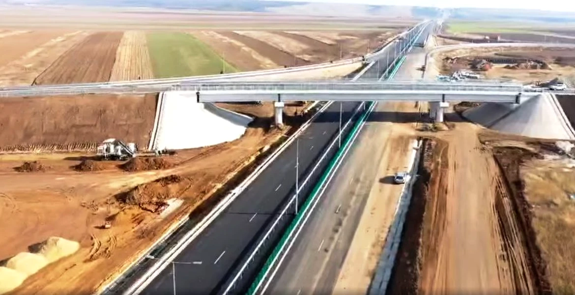 Circulația pe Drumul expres Craiova – Pitești va fi deschisă pe 17 km în 2022