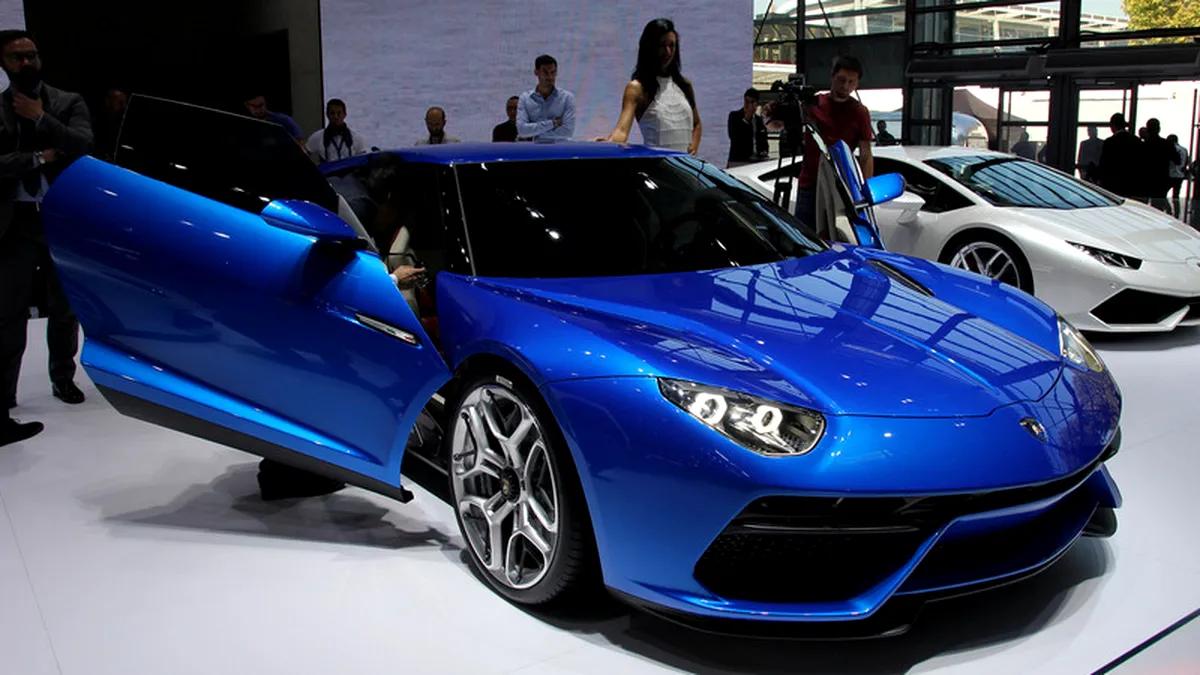 Conceptul Asterion a fost vedeta standului Lamborghini la Paris. LIVE