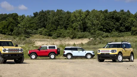 Ford Bronco vine în Europa însă există două modele populare ce vor fi scoase din portofoliu