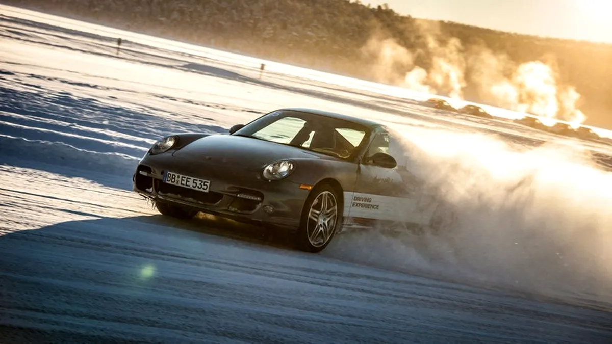 Porsche Ice Force 2013 - cum a fost în Laponia, pe gheaţă. FOTOGALERIE