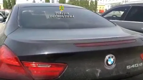 BMW în valoare de 40.000 de euro, furat din Anglia, descoperit în România - VIDEO