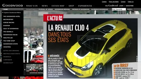Zvonuri: Renault Clio 4 apare ca şi concept la Goodwood Festival of Speed 2012?