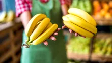 Bananele care nu se mai înnegresc după ce sunt tăiate, așteptate în magazine