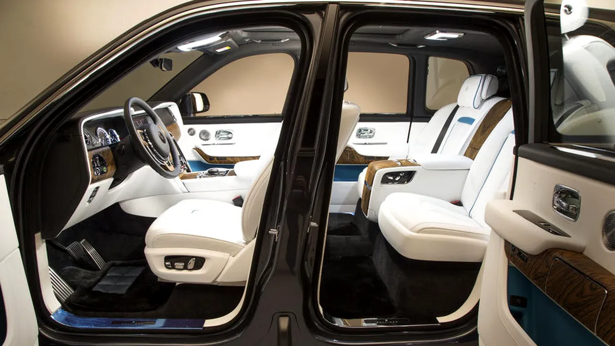Cullinan este primul SUV al producătorului englez de limuzine Rolls Royce