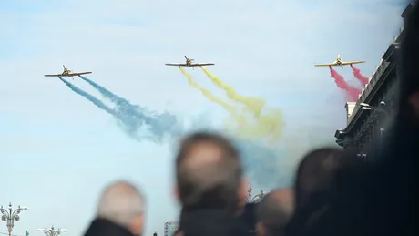 Cele mai spectaculoase imagini de la parada militară de 1 Decembrie VIDEO + GALERIE FOTO