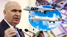 Cum au fost aruncați în aer banii orădenilor pentru 2 linii aeriene fără călători: 3,3 milioane de euro pentru zboruri în care se află doar doi pasageri. Contractul a fost semnat pe vremea când președintele CJ era Ilie Bolojan