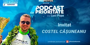 „Podcast cu Prioritate” #65 by ProMotor: Povestea lui Costel Cășuneanu în motorsport