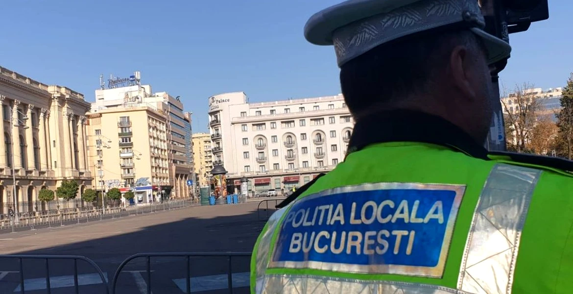 VIDEO. O stradă din București a fost transformată într-un cimitir de mașini