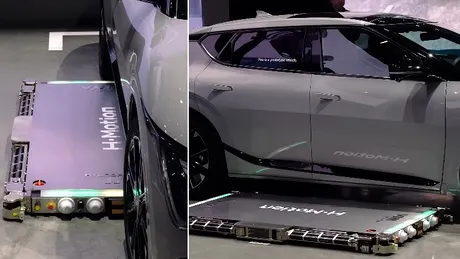 Hyundai testează roboții care pot înghesui cu 50% mai multe mașini într-un garaj