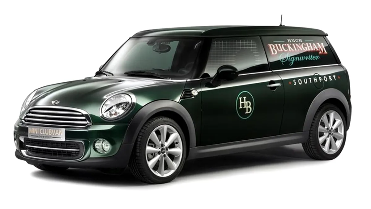 Mini Clubvan Concept, primele imagini oficiale