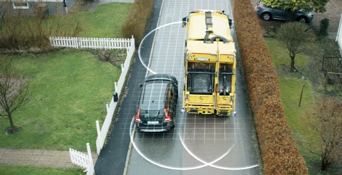 Volvo testează primul camion de gunoi semi-autonom [VIDEO]