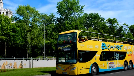 Autobuzele turistice revin în București. STB reia cursele Bucharest City Tour din 15 mai
