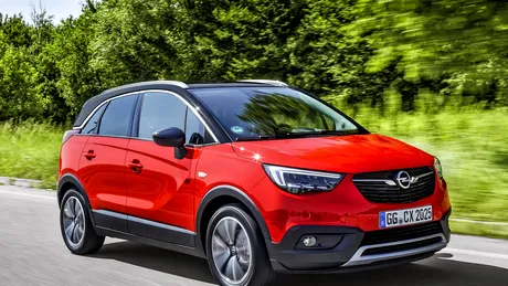 SUV-ul compact Opel Crossland a depășit pragul de 500.000 de exemplare produse în 5 ani