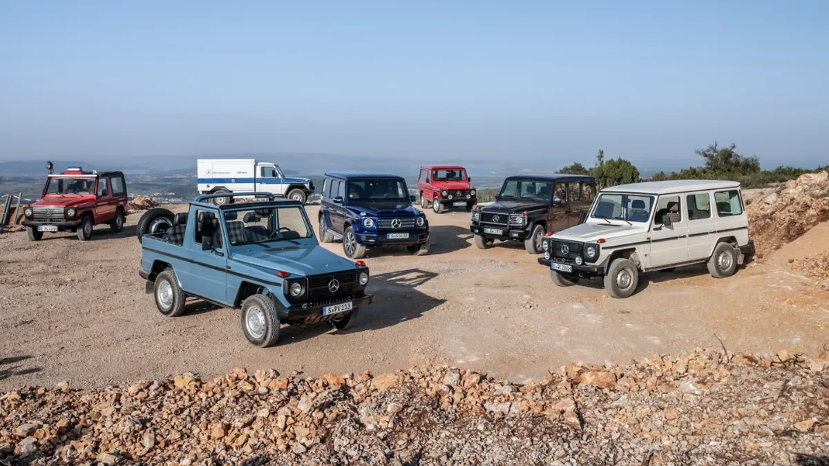 Mercedes Benz Clasa G împlineşte 40 de ani. Totul a început în anii 70, însă Daimler şi Steyr nu ştiau că pun bazele unui model legendar