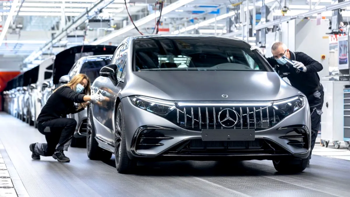 Mercedes-Benz a demarat producția la primul model AMG electric