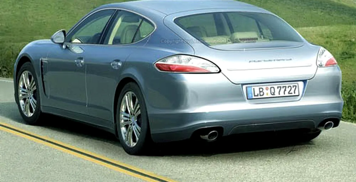 Porsche Panamera – fotografii spion