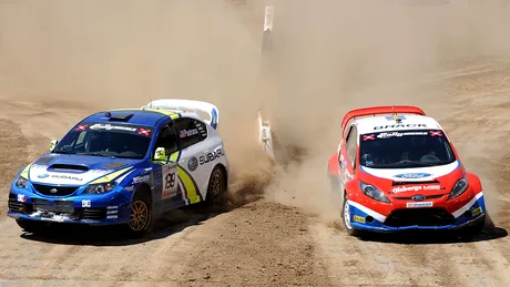 Ford Fiesta vs Subaru Impreza WRX STI la X Games