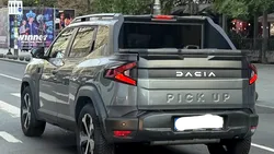 Noul model Duster Pick-up, apare deja pe străzile din București