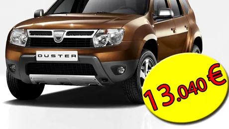 Dacia Duster - preţuri în Germania