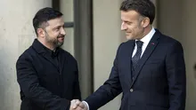 Macron și Zelenski, FILMAȚI discutând despre cum plănuiesc să-l „gestioneze” pe Trump