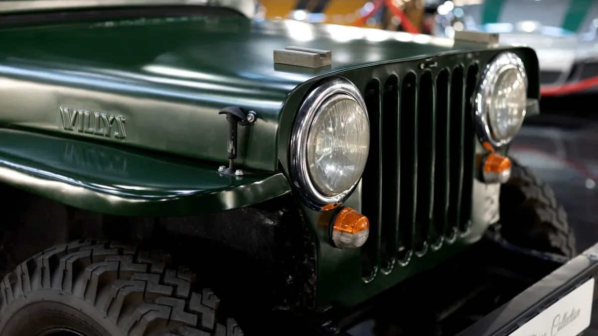 Willys CJ 3A - La raport în Țiriac Collection