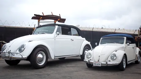 Un american nebun și-a construit un Volkswagen Beetle gigantic