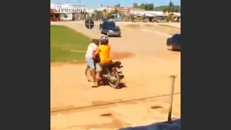 Totuşi, momentul cu motor al săptămânii vine din Brazilia... VIDEO