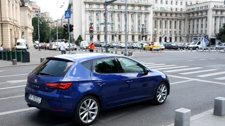 Test drive Seat Leon FR 1.4 TSI (150 CP) - Latura sportivă se îmbină cu latura practică - GALERIE FOTO