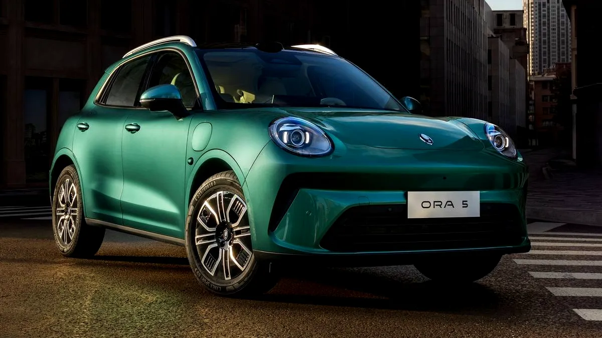 GWM Ora 5 vine în Europa: design retro-modern cu influențe Porsche