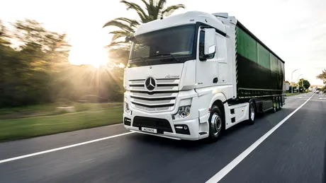 Autocamioane rulate la preţuri avantajoase. Noua campanie lansată de Mercedes-Benz România 