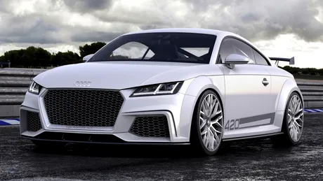 Audi TT quattro Sport Concept îşi etalează cei 420 CP cu mândrie