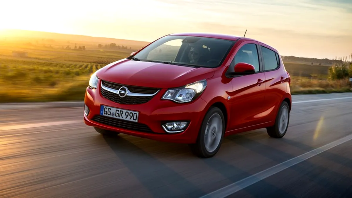 Noul Opel Karl: informaţii şi imagini oficiale cu înlocuitorul lui Agila. Preţ de la 9.500 de euro!