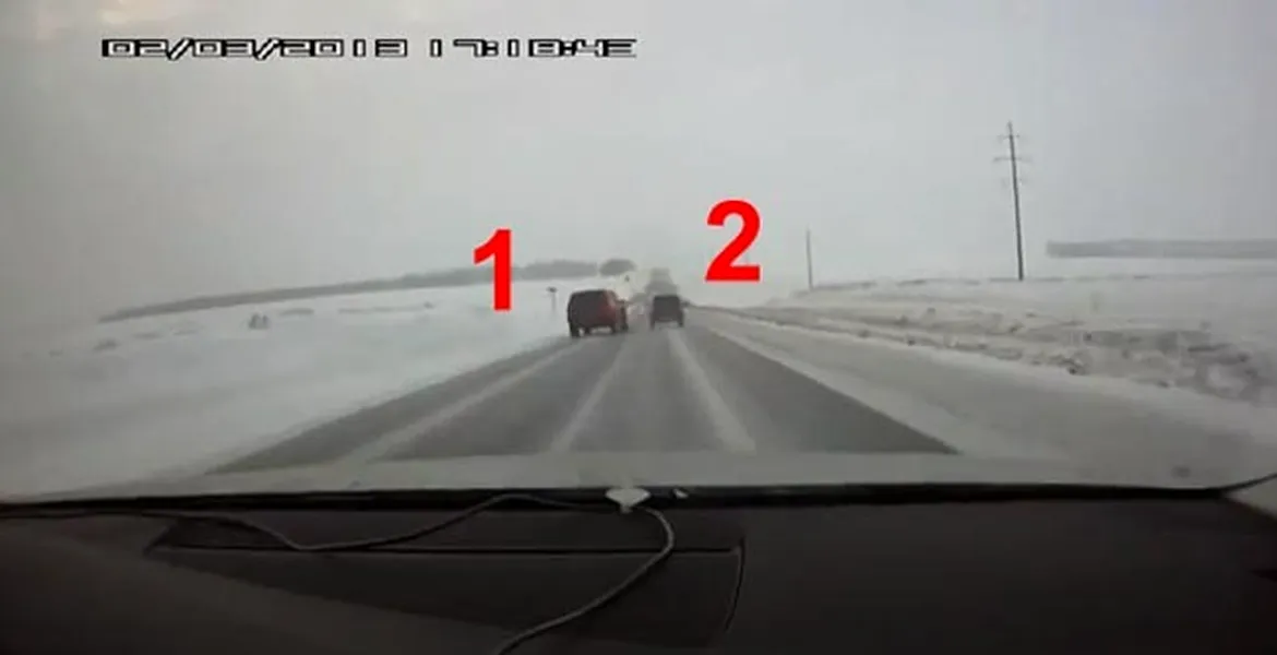 VIDEO: mentalitate de nesimţit cu… prioritate de SUV