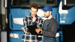 Autoritățile au deschis prima parcare pentru controlul camioanelor de pe Centura București. Un șofer a fost amendat în primele minute