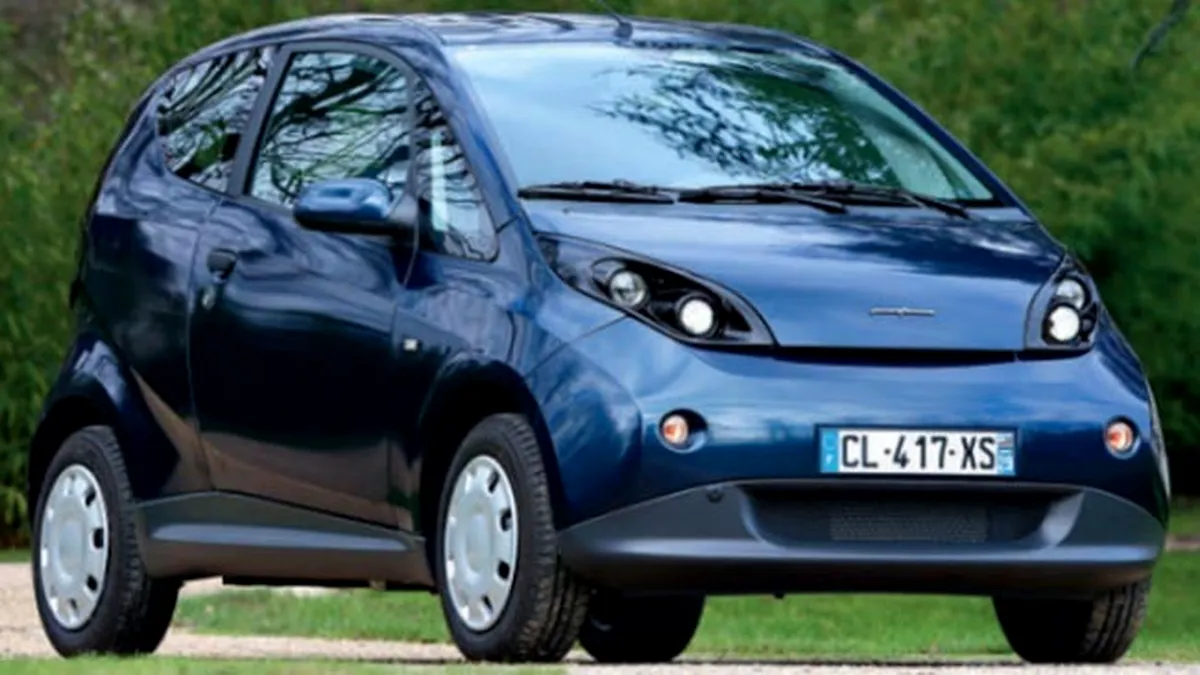 Cea mai ieftină maşină electrică din Franţa, Bollore Bluecar, costă cât un Sandero full-option