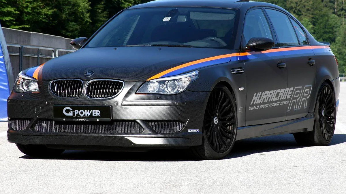 G-Power M5 Hurricane RR este cel mai rapid sedan din lume