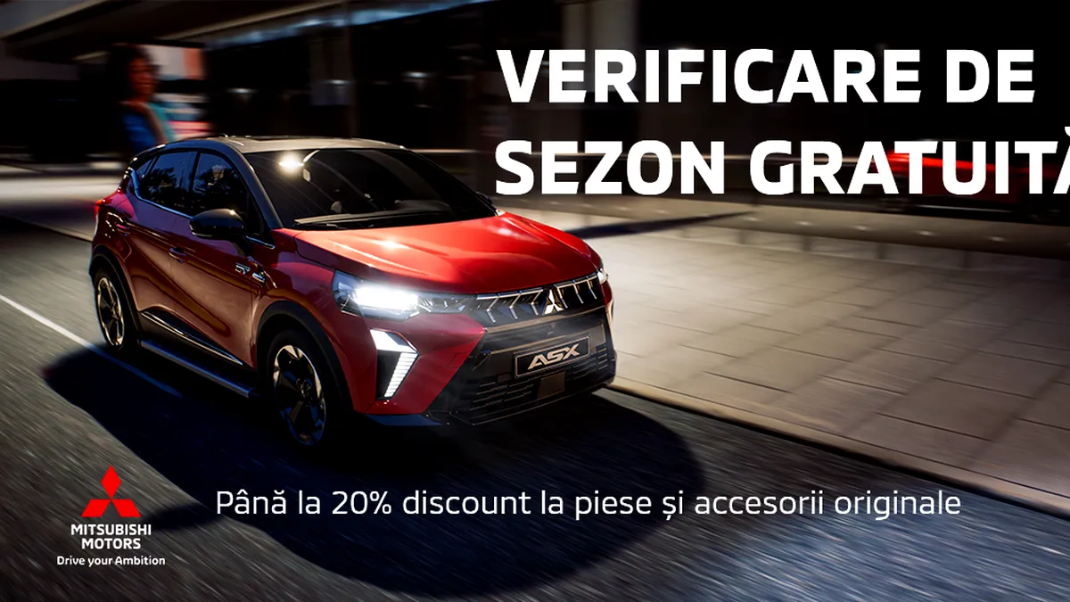 Mitsubishi oferă verificarea gratuită de sezon: eficiență și siguranță sporită pentru autovehiculele mărcii (P)