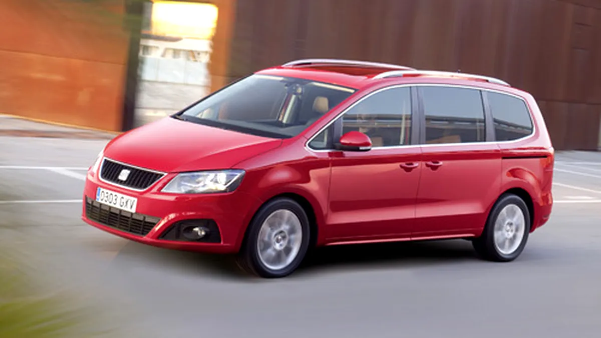 Test în premieră cu noul Seat Alhambra