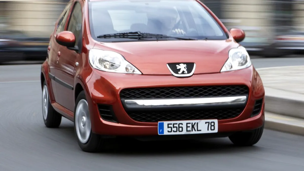 500.000 unităţi Peugeot 107