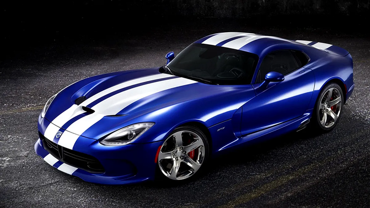 Noul SRT Viper, mai ieftin decât un Chevrolet Corvette ZR1 GALERIE FOTO