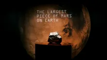 Cu cât s-a vândut la licitație un fragment rar de meteorit provenit de pe Marte. Este considerat cel mai mare descoperit vreodată pe Terra