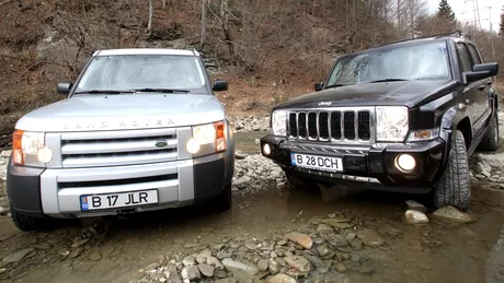 LR Discovery 3 vs. Jeep Commander